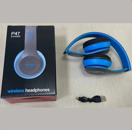 Hot Selling Top P47 Headphone Wireless Headphone Headband Handsfree Headphones Earphone Connect With Warranty