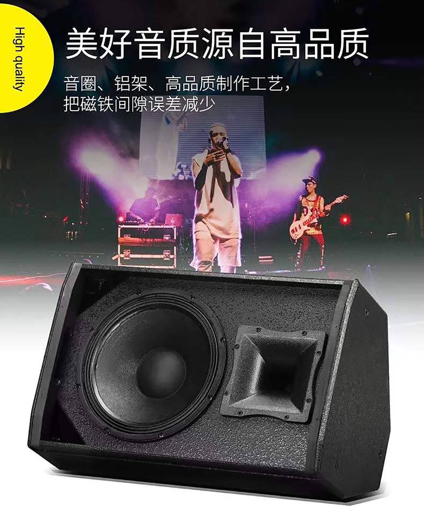 GAS-260 Speaker Subwoofer 12 Inch Big Speakers  Dj Bass Speakers for Party