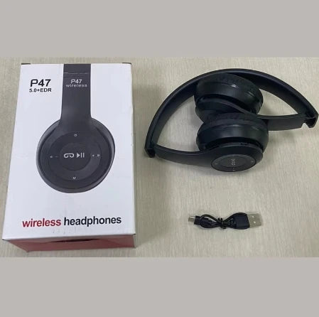 Hot Selling Top P47 Headphone Wireless Headphone Headband Handsfree Headphones Earphone Connect With Warranty