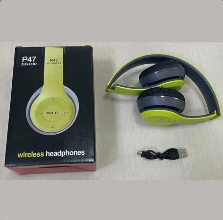 Hot Selling Top P47 Headphone Wireless Headphone Headband Handsfree Headphones Earphone Connect With Warranty