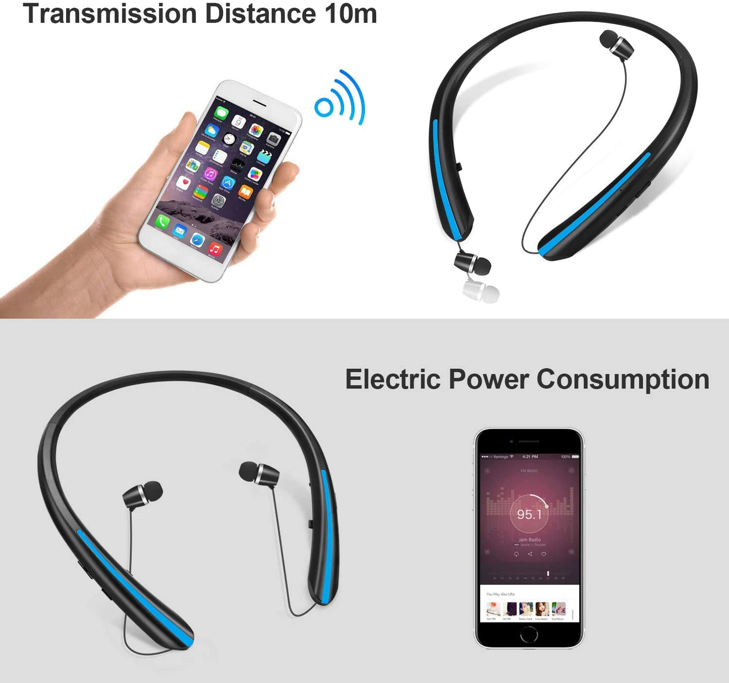 Noise Cancelling Wireless Headphones Gaming  Headphone With Mic