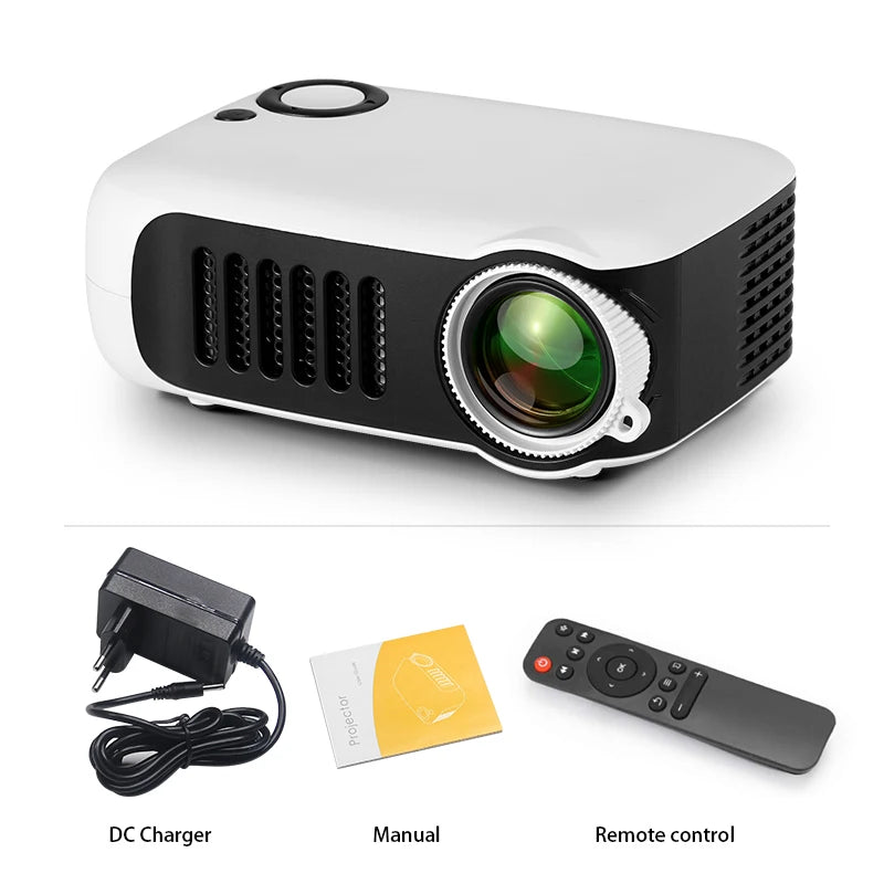 AUN A2000 Portable Projector LED Home Theater Projector